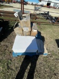 4 Mansfield toilet tank & water transfer pump