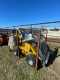 2024 EG80 Ride on Skid Steer has roof & bucket 1 yard 3rd function