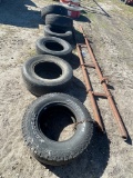 Pull behind tire drag