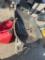 Wheel Barrel & 2 gas cans