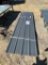 10ft by 3ft. Sheet metal
