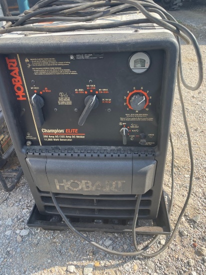 Hobart chamion elite generator,welder 11,000 watt generator 260 AMP 50 ft. of ground 50ft. Of electr
