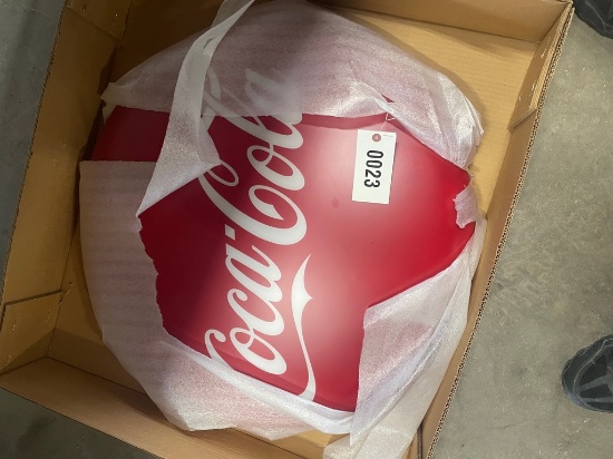 Cocacola sign