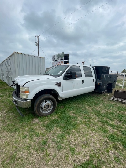 2010 Ford F350 Crew Cab 2WD 233K Power stroke diesel utility workbed wont start