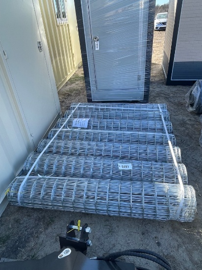 5ft. High piece galvanized fence