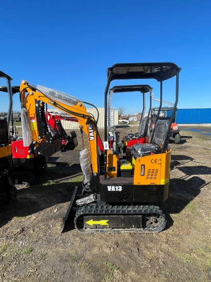 New 2024 Miva VA13 13.5 hp gas poweredf mini excavator