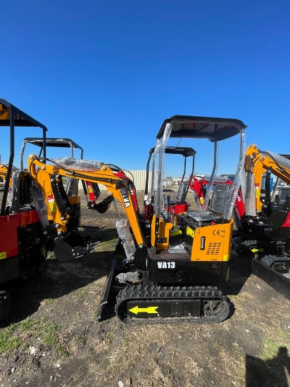 New 2024 Miva VA13 13.5 hp gas poweredf mini excavator