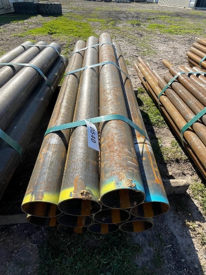 5" OD Pipe 9 ga 10 pcs @ 5' 50ft.