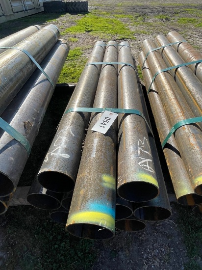 5" OD Pipe 9 ga 10 pcs @ 5' 50 ft