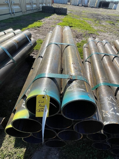 6"OD Pipe 1/4" 10 Pcs @ 5'5 51 feet