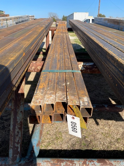 2" Sq tube 3/16" 10 pcs @ 20' 200 ft.