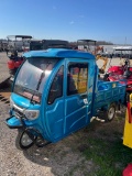 Meco Electric 3 Wheel cart with dump bed
