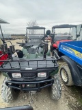 Kawasaki automatic 4x4 4 Wheeler with racks and winch runs and drives great