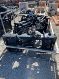 New Land Hopper backhoe attachment with swing range