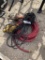 Air hose & commercial lightled shop light