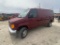 2003 Ford E-250 Maroon 140K miles cold AC runs & drives clean title vin#17256