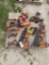 Pallet of misc ridgid power tools unknown condition/parts