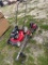 Push mower troy built & 2 weedeaaters,
