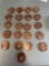 21 copper coins
