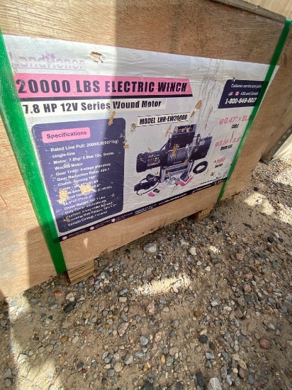 New Land honor 20,000 lb electric winch