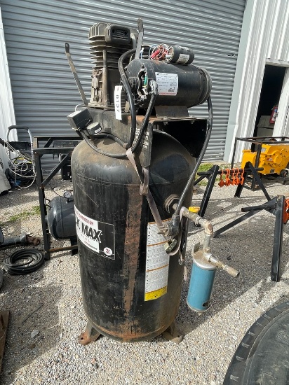 Black Max 80 gallon air compressor