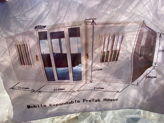 New 19 x20 Mobile expandable pre fab house with furniture