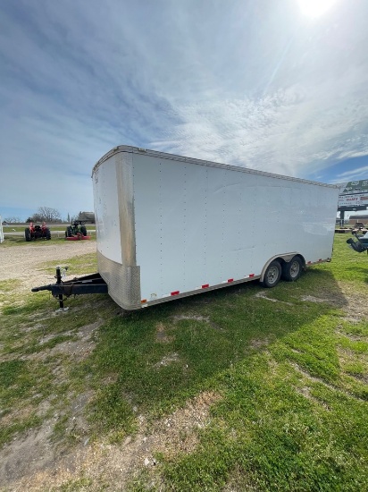 20'x8 Cargo trailer dual Axle
