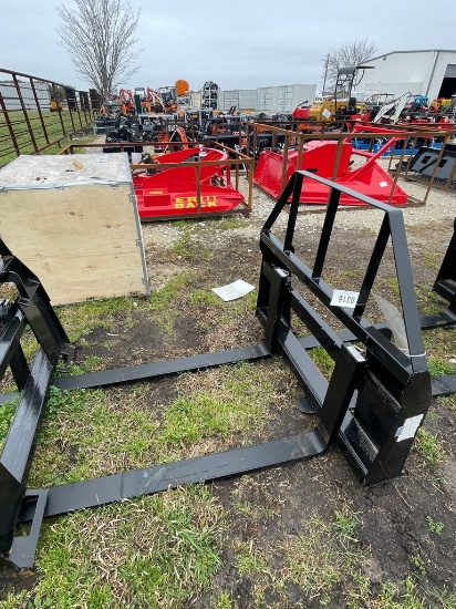 New Agt 48" Quick attach Pallet forks
