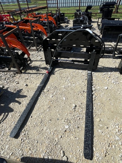 New GIYI 60" Quick attach Hydraulic Pallet forks