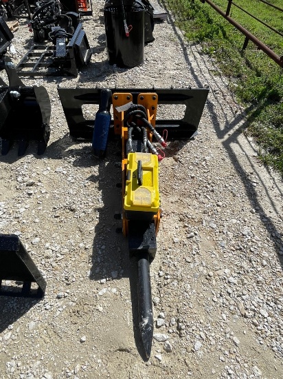 New GIYI model 680 Quick attach concrete hammer