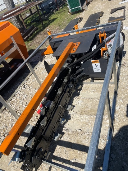 New Wolverine 48" Quick attach trencher