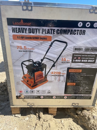 New Land honor HD Plate compactor