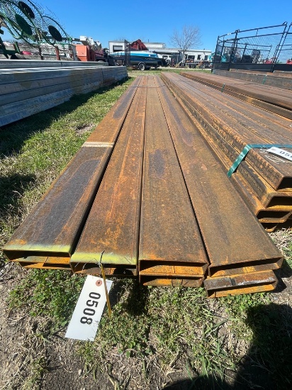 2"x6" rec tub 11 ga 8 pcs @ 20" 160ft.