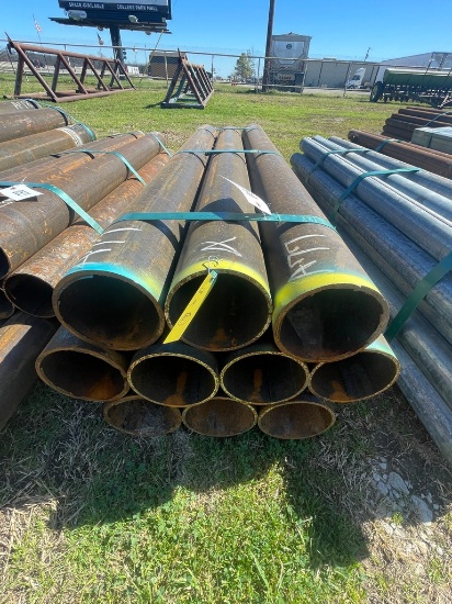 6" Od pipe 1/4"10 pcs @6" 60 feet