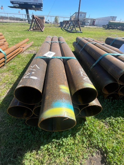 5" Od Pipe 9 ga 10 pcs @ 5'5 50 ft