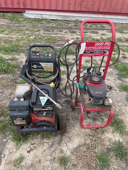 Briggs & stratton 4.0 GPM Pressure washer & 1500 PSI Pressure Washer