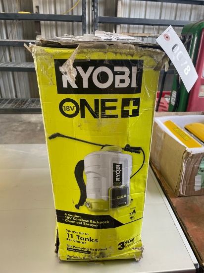 Ryobi 4 Gallon 18V backpack sprayer