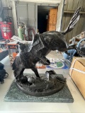 Wicked pony bronze statue