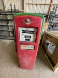 Antique gas pump