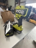 Ryobi 1/2 in impact battery and charger