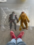 Tinmon and cowardly line mego dolls