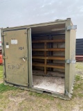 Storage container missing door