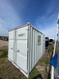 7x10 Storage Container with side door & window