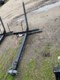 Bed Mount Hay Spear,Badland 2000 winch with Remote