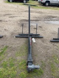 Bed Mount Hay Spear,Badland 2000 winch with Remote