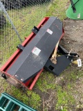 Howse 3 point 5' tiller