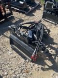 New GIYI Side Swing Stump grinder for mini skid