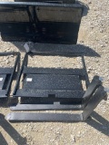 Quick Attach Pallet forks fits mini skid