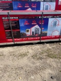 New Hill Industrial HD shelter W30'xL60'xH22' Double truss 2 Pc