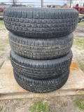 4-235/75R/15 used pickup truck tires